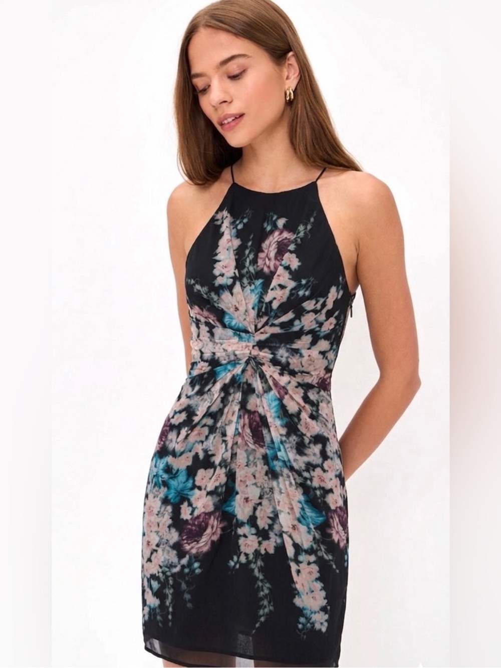 Zimmermann fortune ray silk halter dress size 0 - Picture 4 of 9